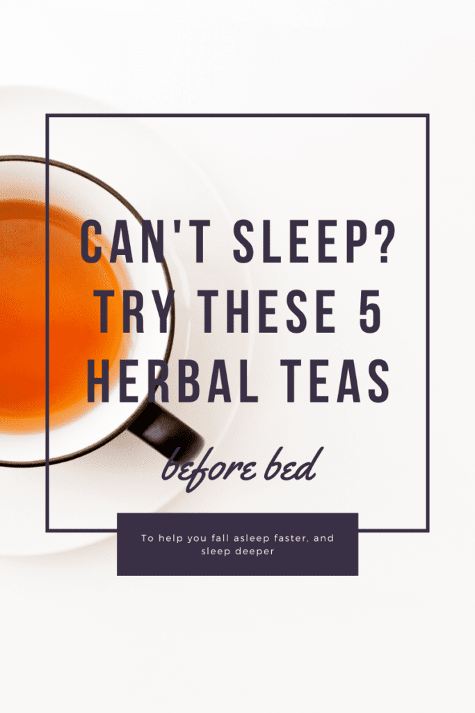 herbal teas for sleep