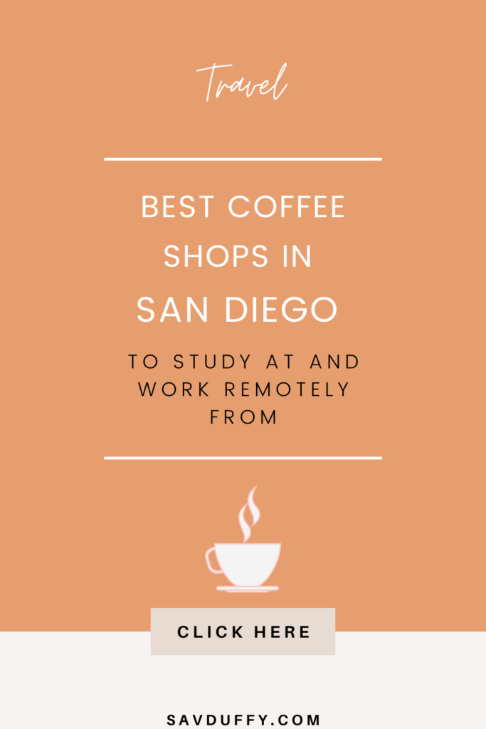 Best Coffee Shops in San Diego to Study or Work Remotely