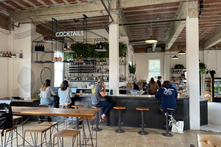 San Diego coffee shop, Moniker Coffee Co. offers a great study space for students